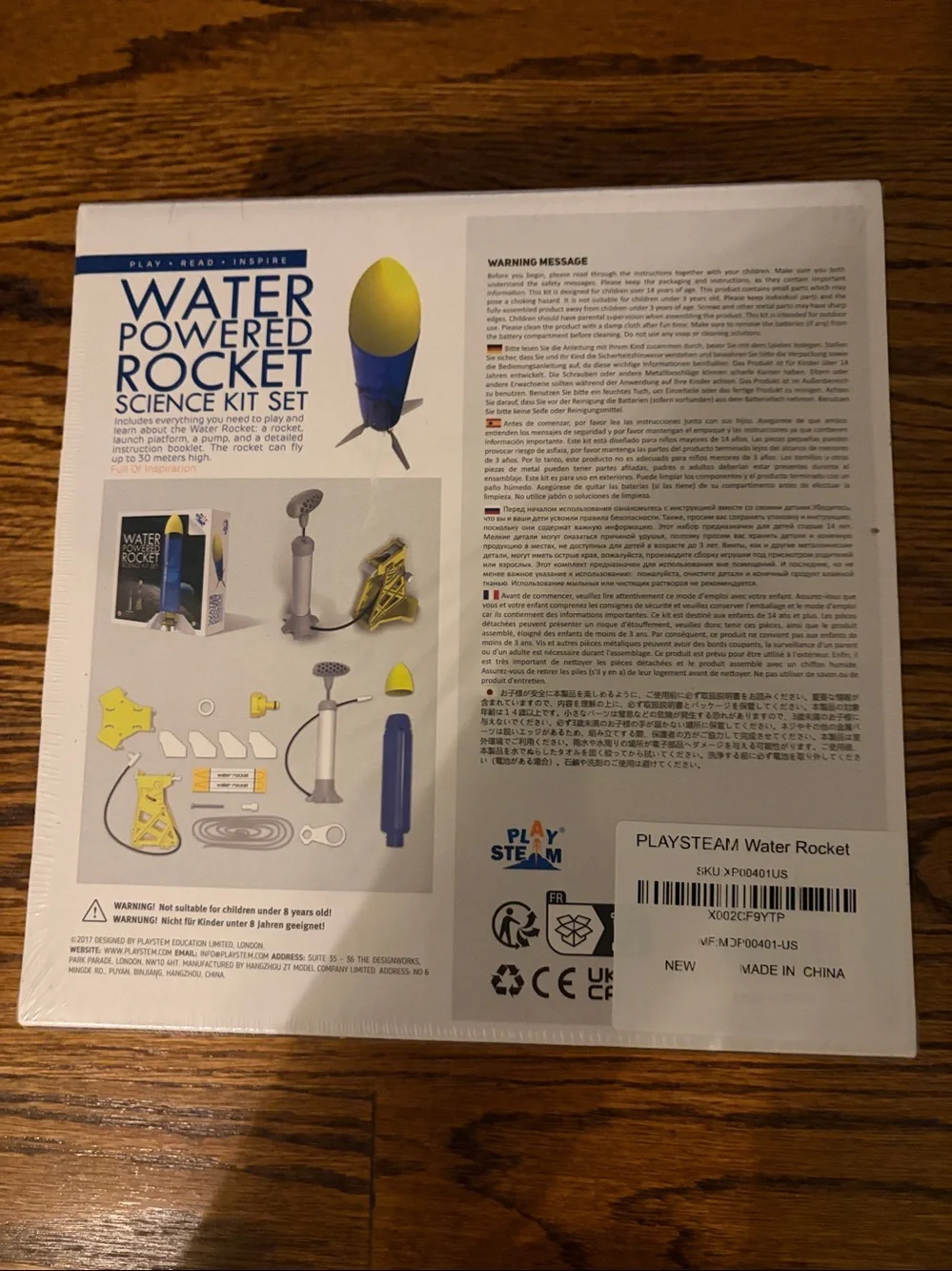 NEW Water Powered Rocket Science Kit Set STEM